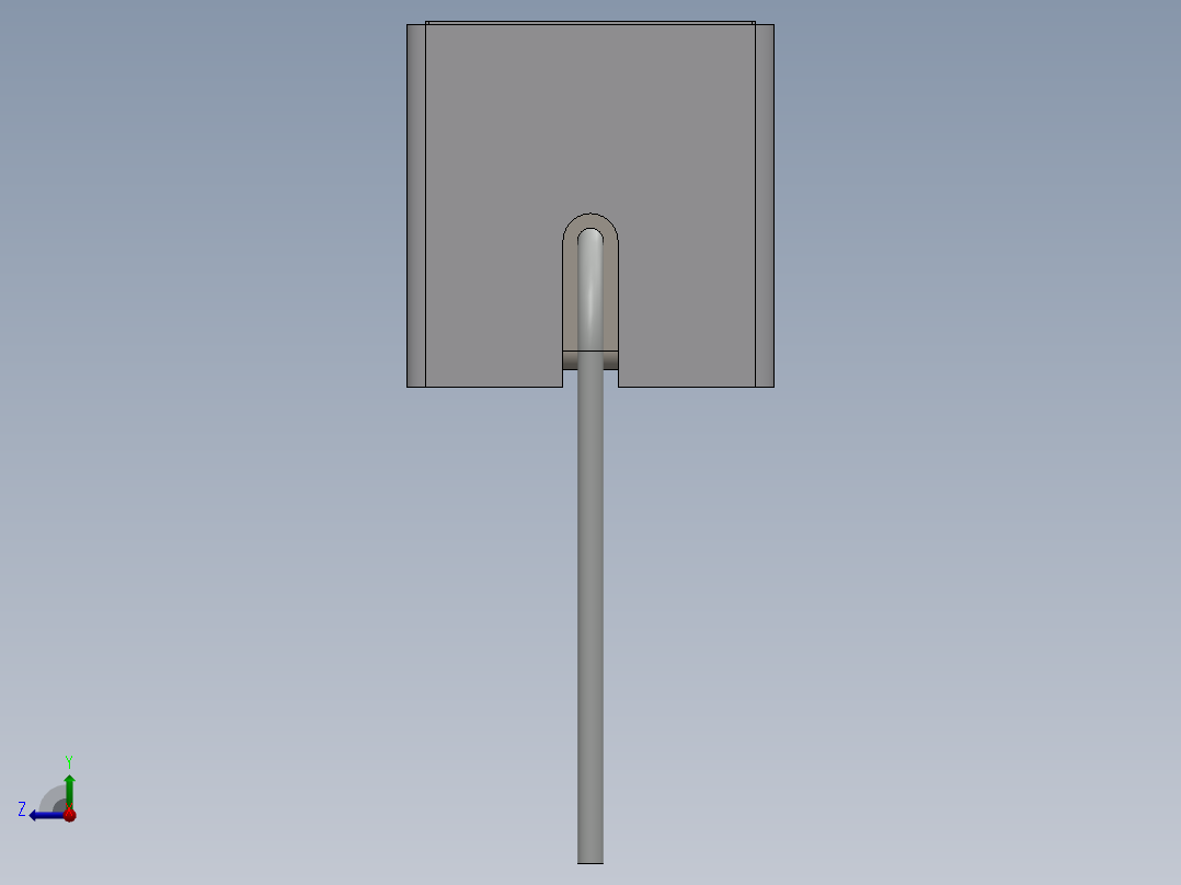 电容器 二极管 电阻器-Resistor 1 Ohm 10 Watt右视图