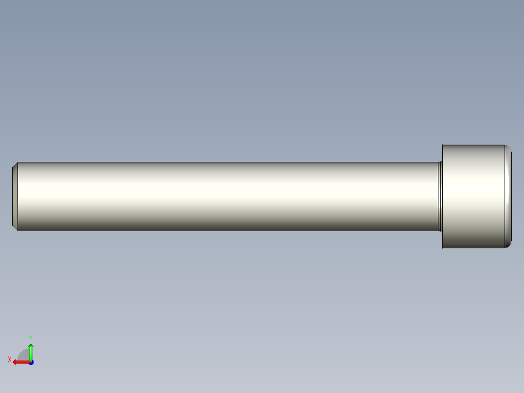 螺钉-DIN_912-M16x100.stp后视图