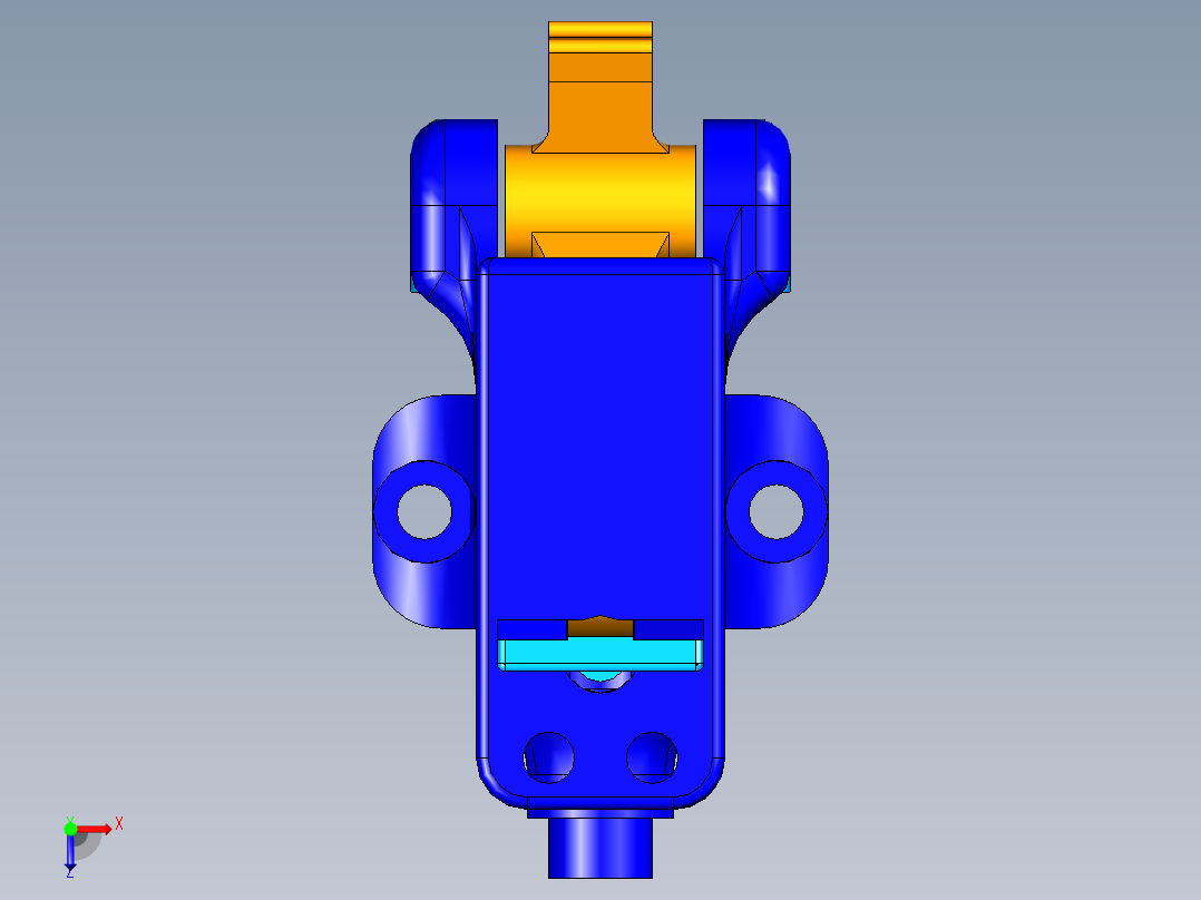B2 复合弓箭盒 Compound Bow Instant Legolas magazine俯视图