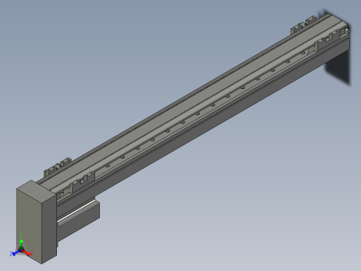 直线模组LHA6-S650-D-200W(16丝杆)设计图纸