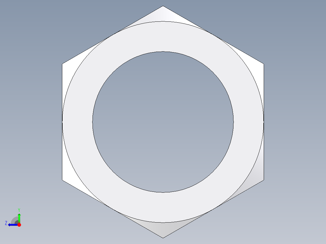 卡套式工业通用硬管接头EO_Nut_EO_24__Cone_end_M35LCFX右视图