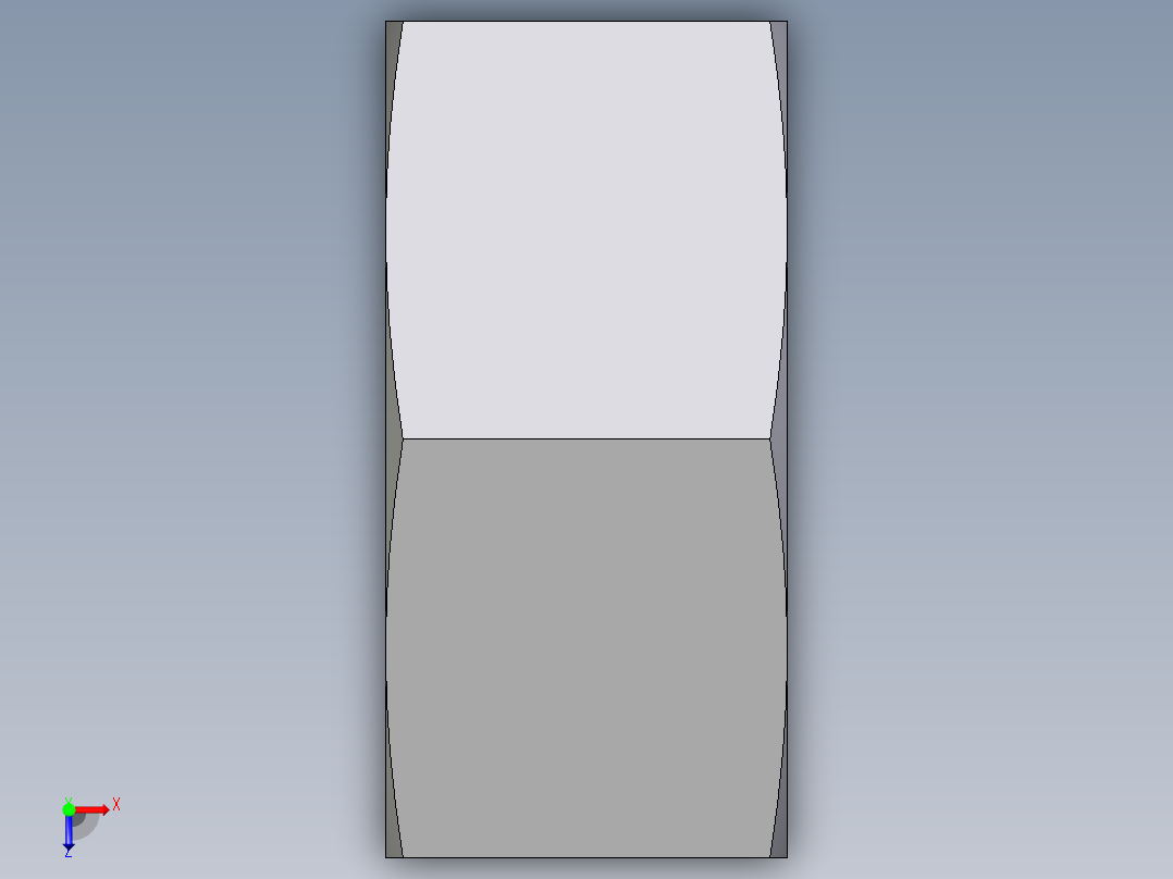 卡套式工业通用硬管接头EO_Nut_EO_24__Cone_end_M35LCFX俯视图