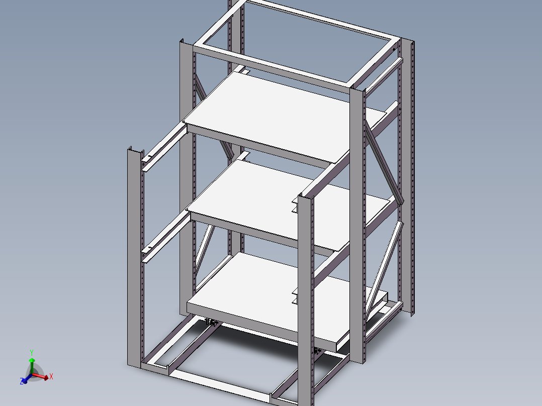 模具存放架（活动抽板）
