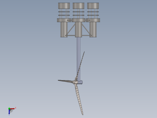 海上风力发电机俯视缩略图