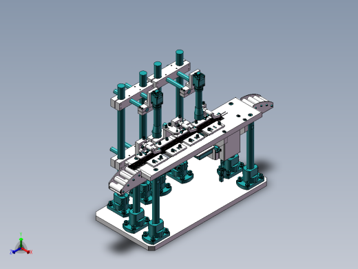 料带齿轮输送机构