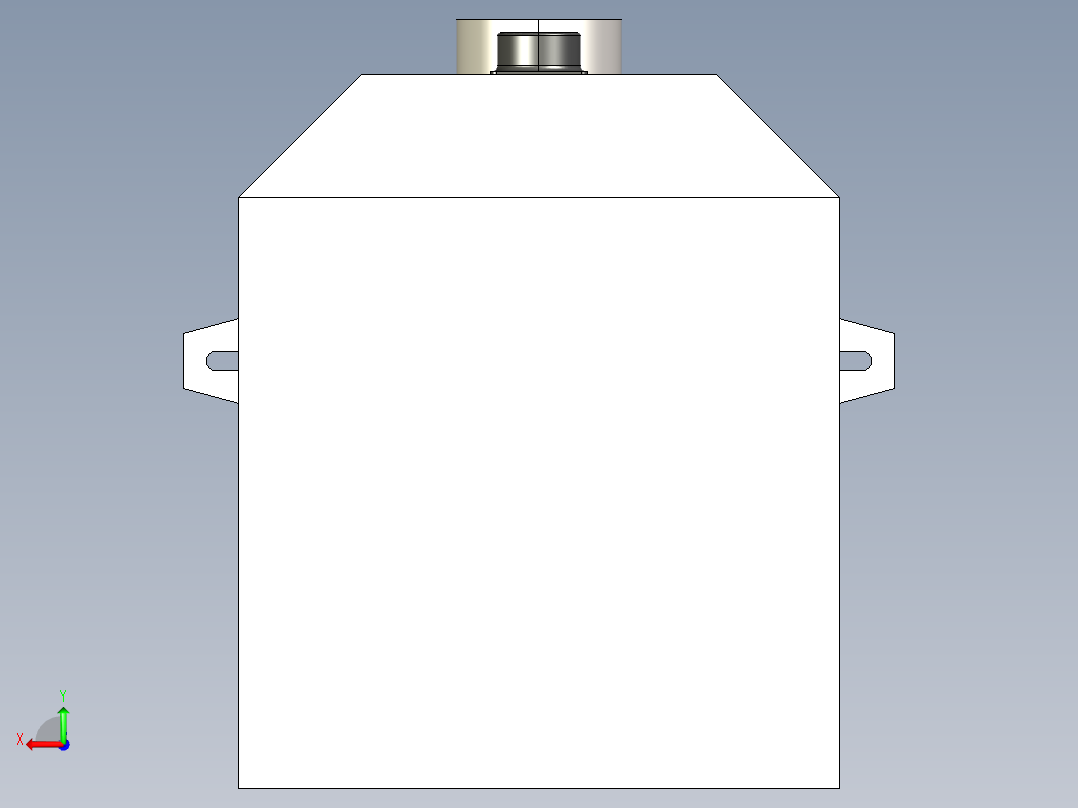 颗粒燃烧器25千瓦后视图