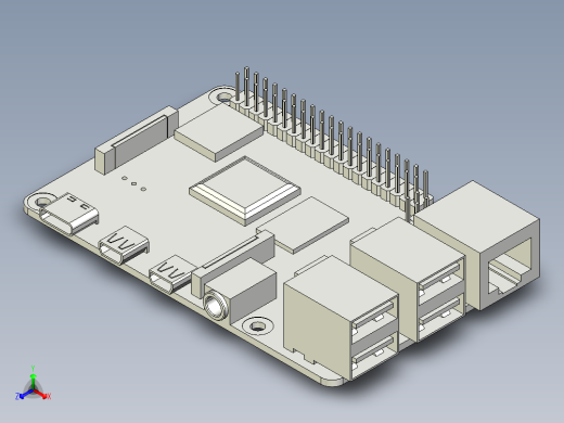 Raspberry Pi 4 - 简化单固体