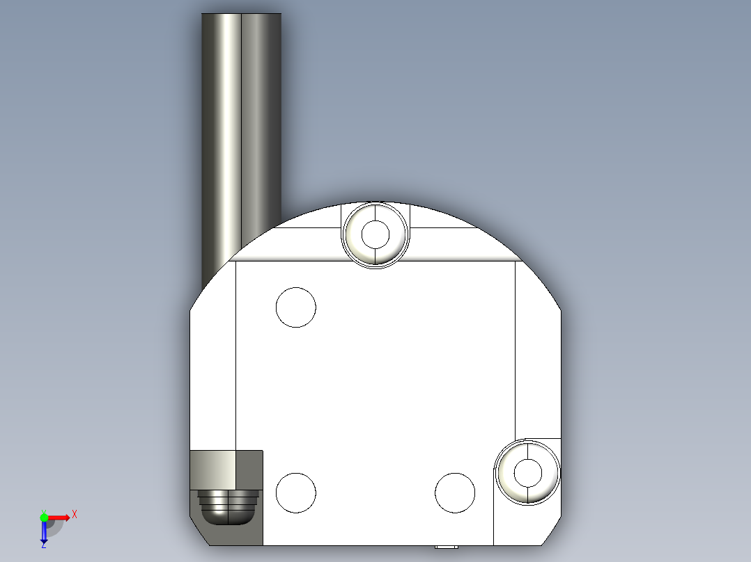 基恩士SL-V48L_R_kc图纸模型俯视图