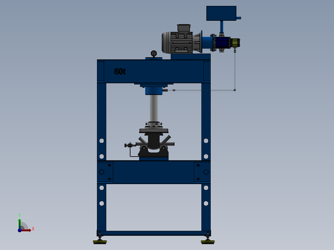 弯管装置弯管机CAD+350+24.3.26+003前视图