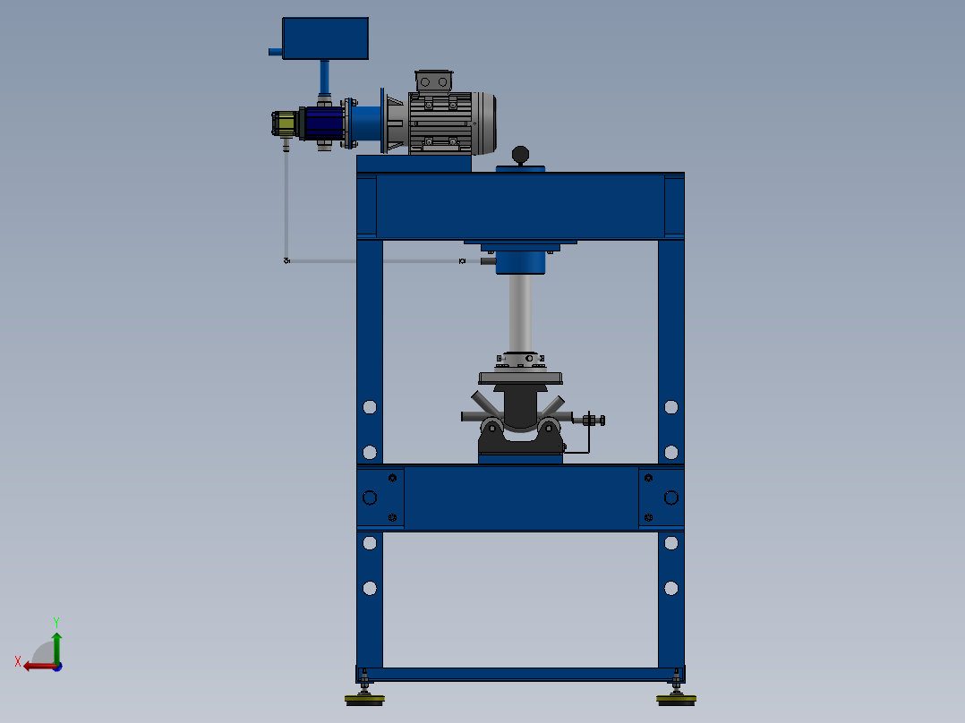 弯管装置弯管机CAD+350+24.3.26+003后视图