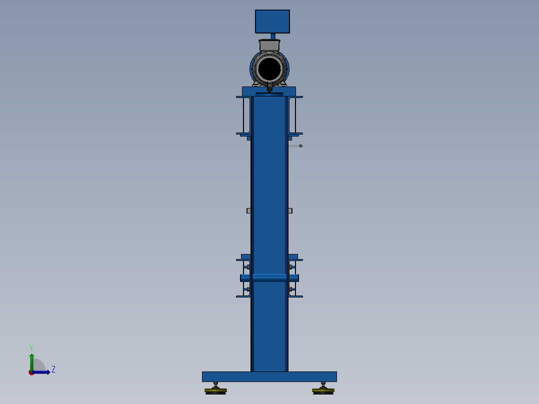 弯管装置弯管机CAD+350+24.3.26+003左视图