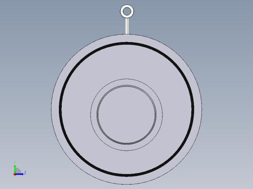 1CROV 在PVC／EPDM对夹式止回阀左视缩略图