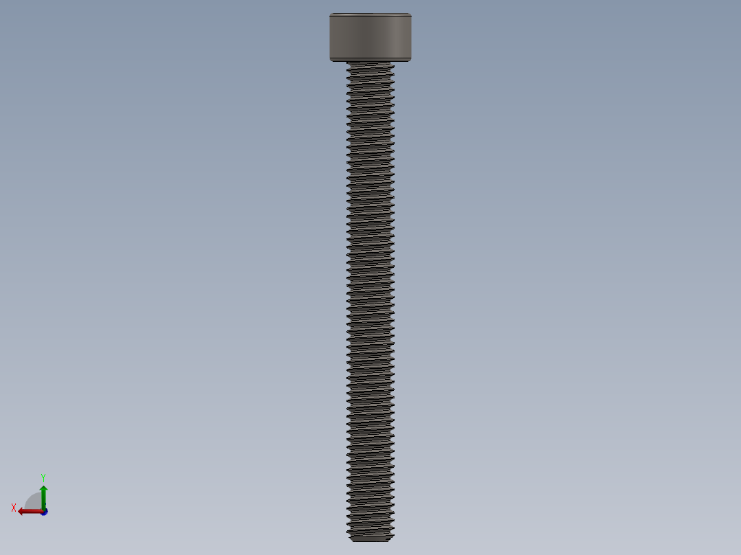 Screw_DIN_912_M5x50F_A2.SLDPRT公制内六角螺钉后视图