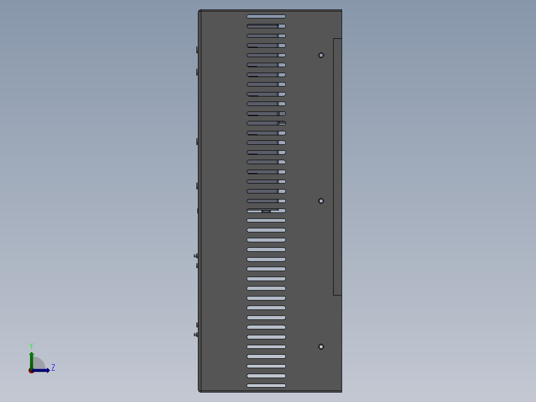 电控柜、轮毂输送线控制台左视图