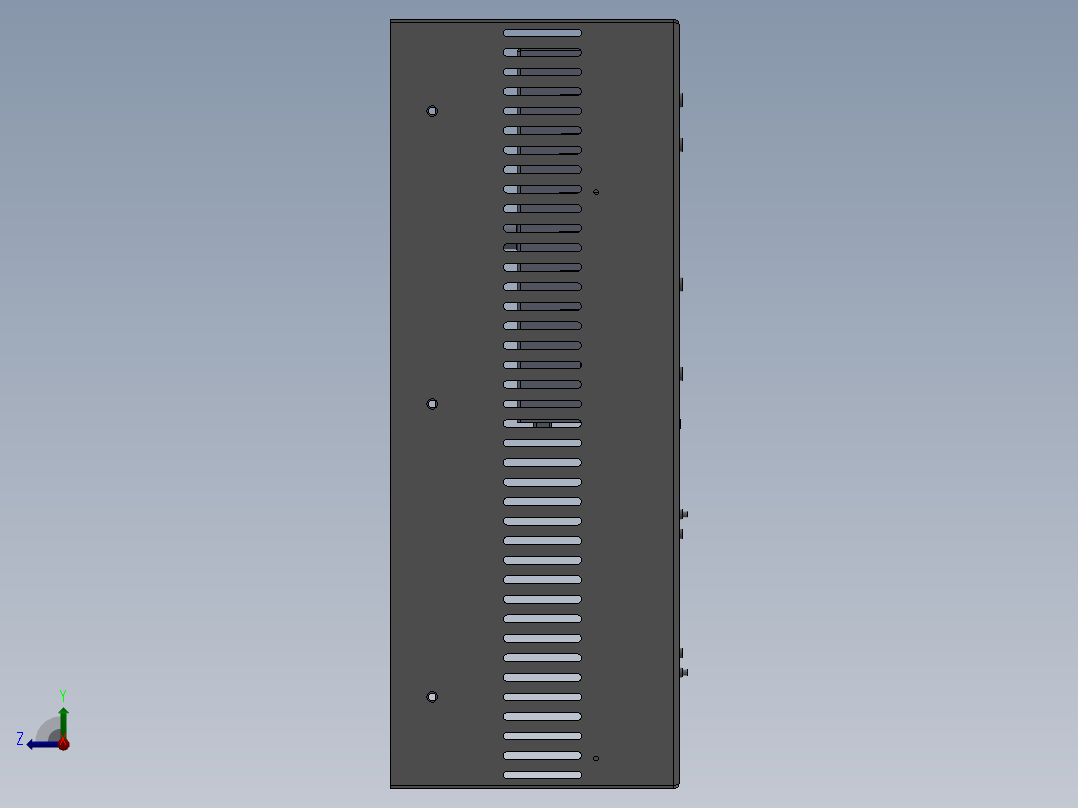电控柜、轮毂输送线控制台右视图