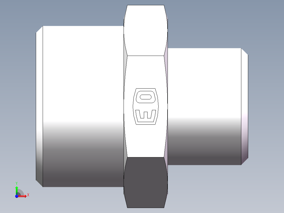 直通变径-GR、1C-16-22前视图