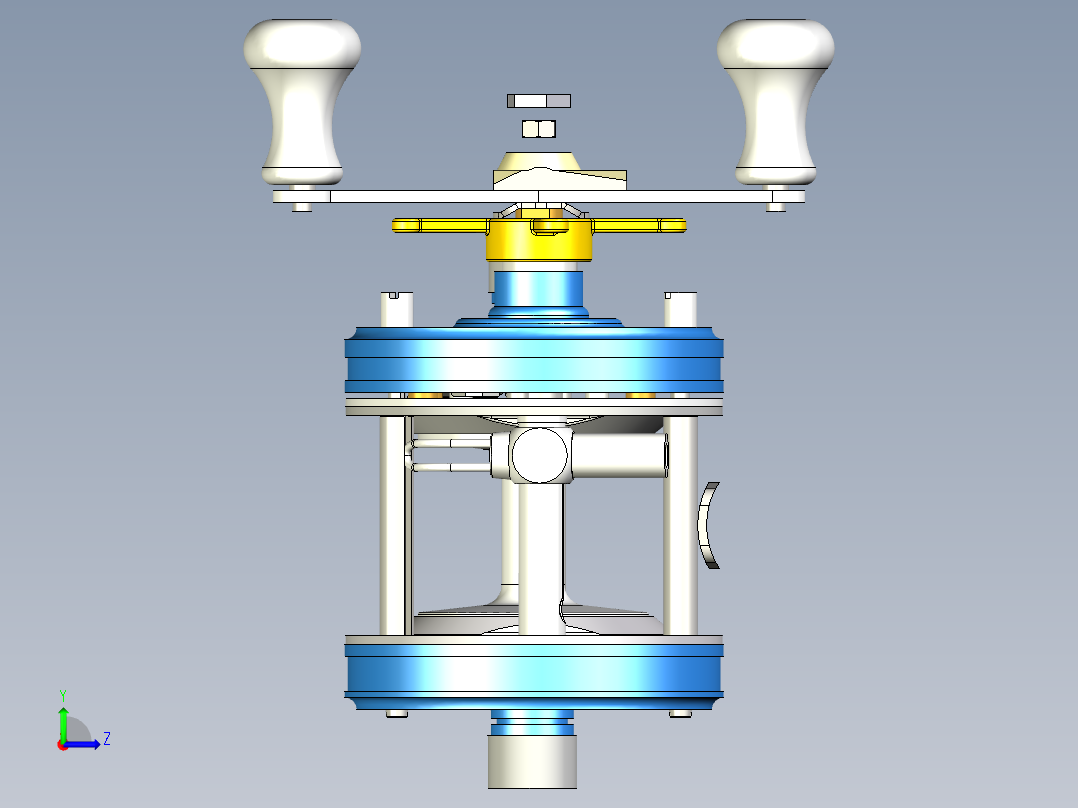 钓鱼竿(8)左视图