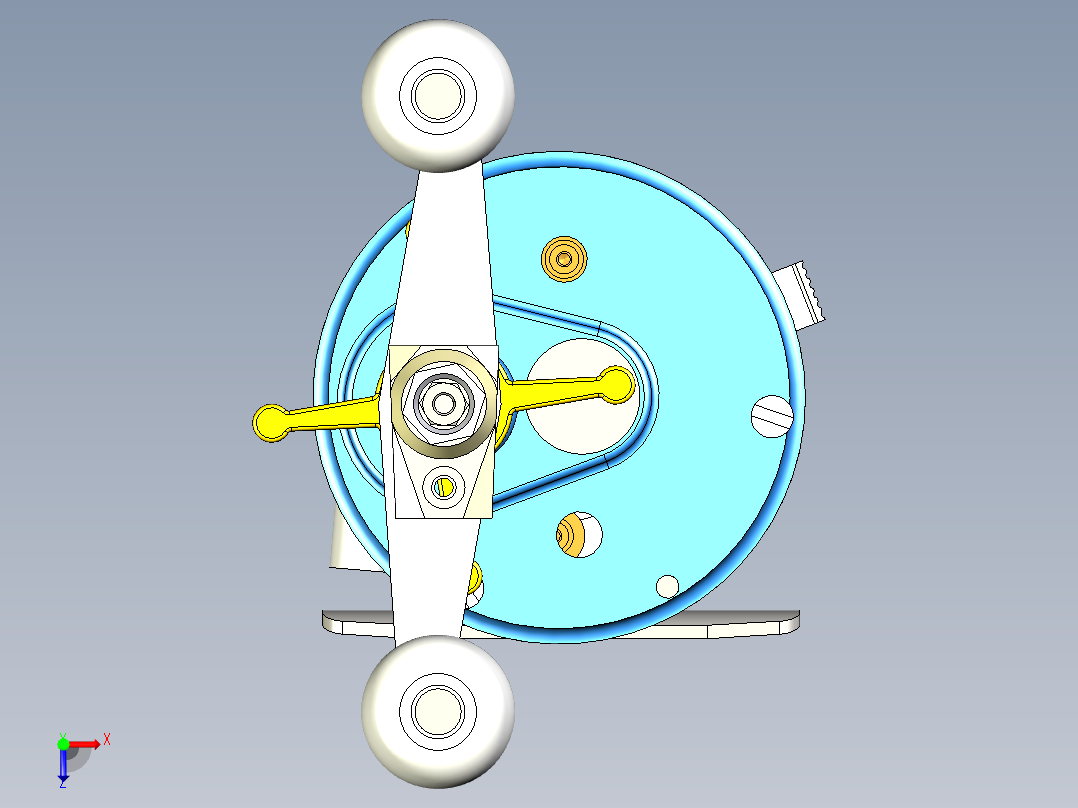 钓鱼竿(8)俯视图