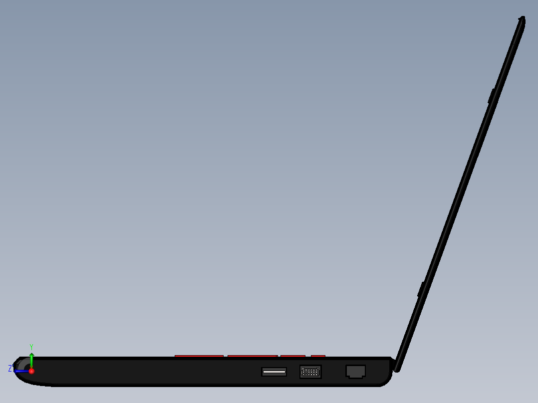 电脑、笔记本(86)右视图