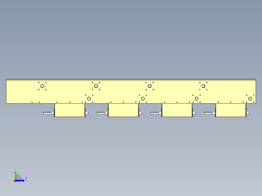 B3003621-水果和蔬菜分拣机左视图