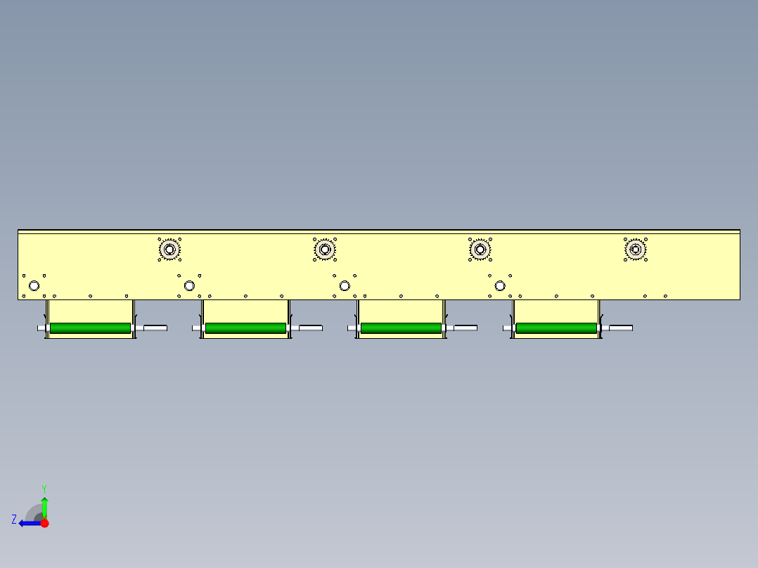 B3003621-水果和蔬菜分拣机右视图