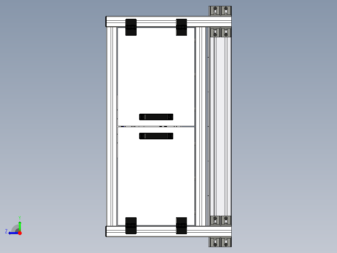 B3003530-真空箱右视图