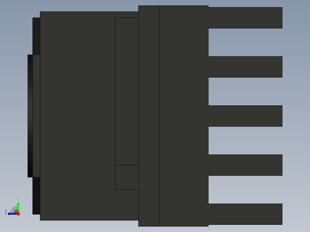 ArduCam UB2040 USB 网络摄像头模块右视图