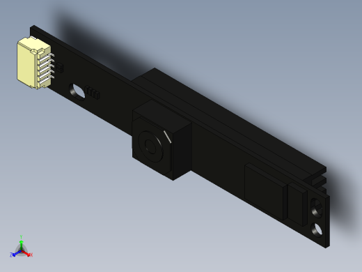 ArduCam UB2040 USB 网络摄像头模块正等轴测缩略图