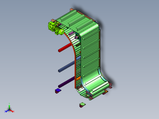 物品连续垂直输送机