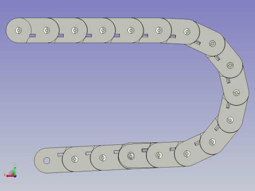 MHPUS408-100-20-A电缆保护链后视缩略图