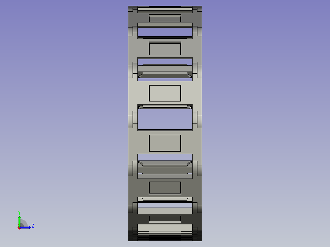 MHPUS408-100-20-A电缆保护链左视图