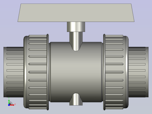 DN32球阀前视缩略图