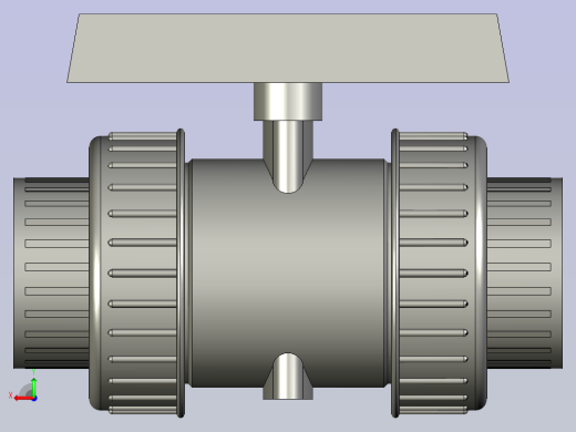 DN32球阀后视缩略图