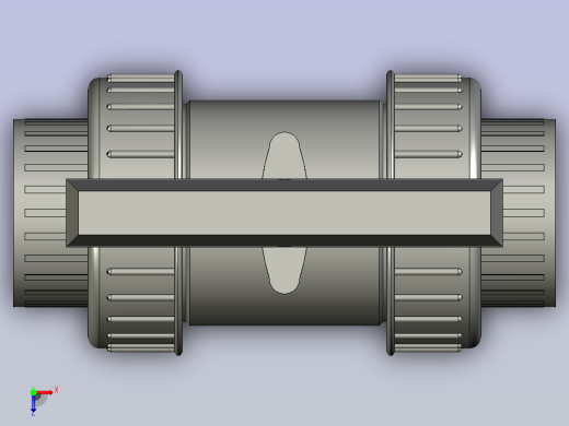DN32球阀俯视缩略图