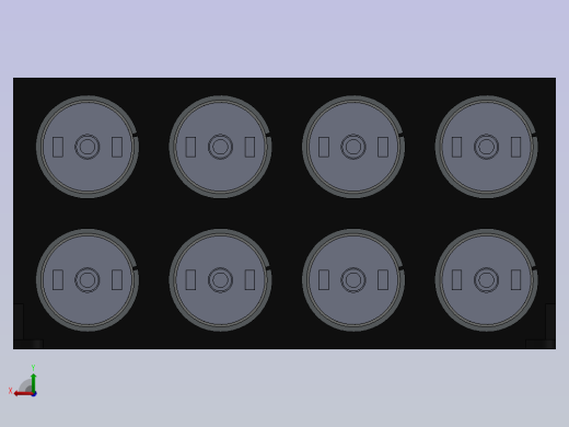 A0004923-8个直流12V电机支架后视缩略图