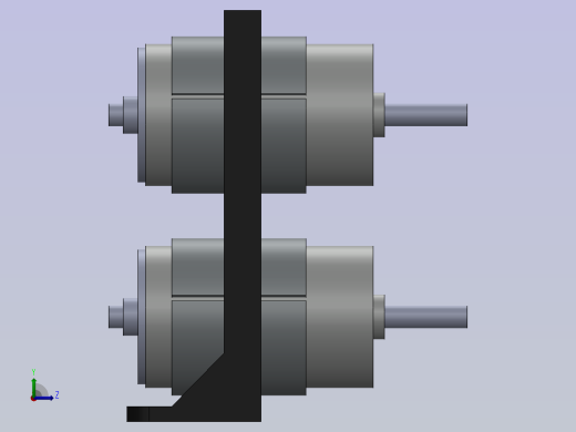 A0004923-8个直流12V电机支架左视缩略图