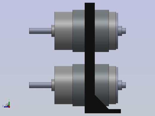 A0004923-8个直流12V电机支架右视缩略图