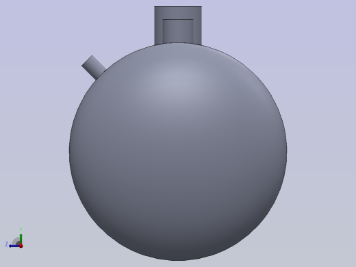 卧式冷凝器储罐右视缩略图