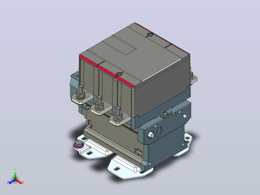 NC5-50044交流接触器三维模型202205