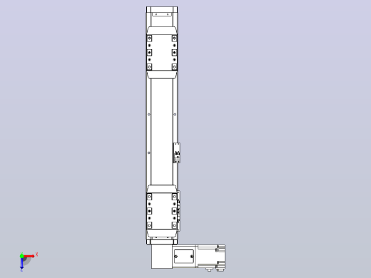 皮带直线轴双滑块型TPA-GCBS-80-P60-L125-DL-M20-N3俯视缩略图