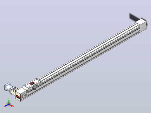 伺服电机集成皮带传动直线执行器TPA-OCB-60-140-L1250-DL-J60-N3