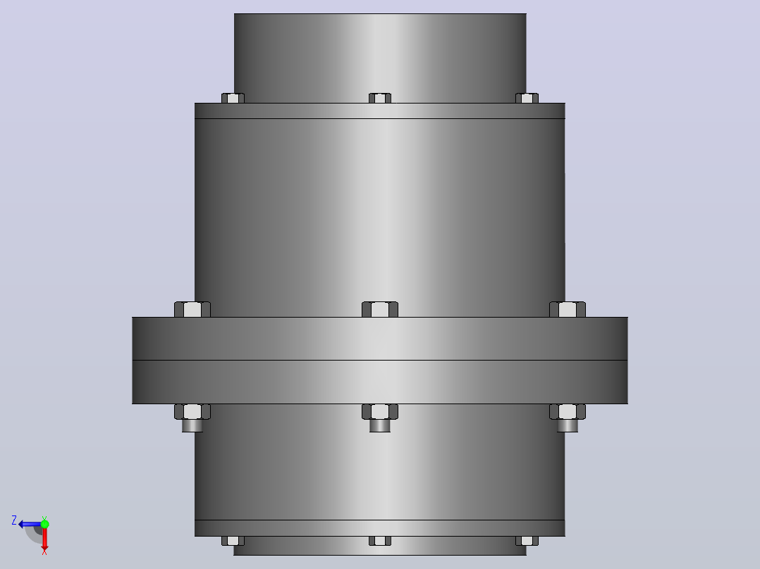 GCLD型鼓形齿式联轴器_GCLD1联轴器  25×62／J1  25×44俯视图