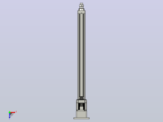 伺服电缸SOE80-L10-C-S1050-P-FB-A-P1K-D3俯视缩略图