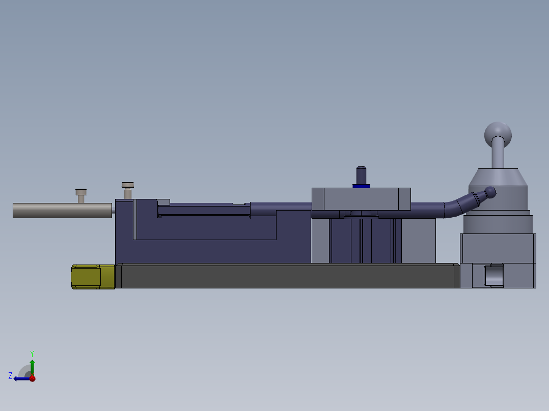 铣扁工装右视图