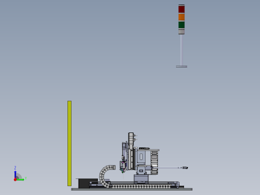 PCB板自动返修设备（包电控bom，程序，工程图） sw16可编辑右视缩略图