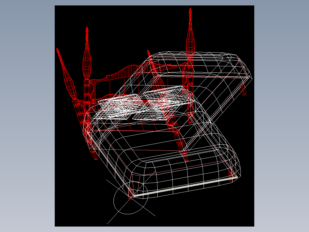 室内家具及植物三维模型二-CA063