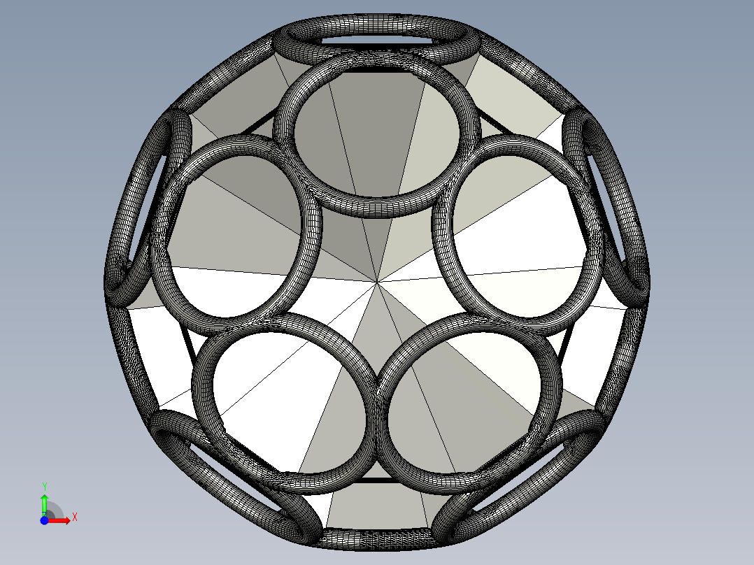 桌面收纳盒前视图