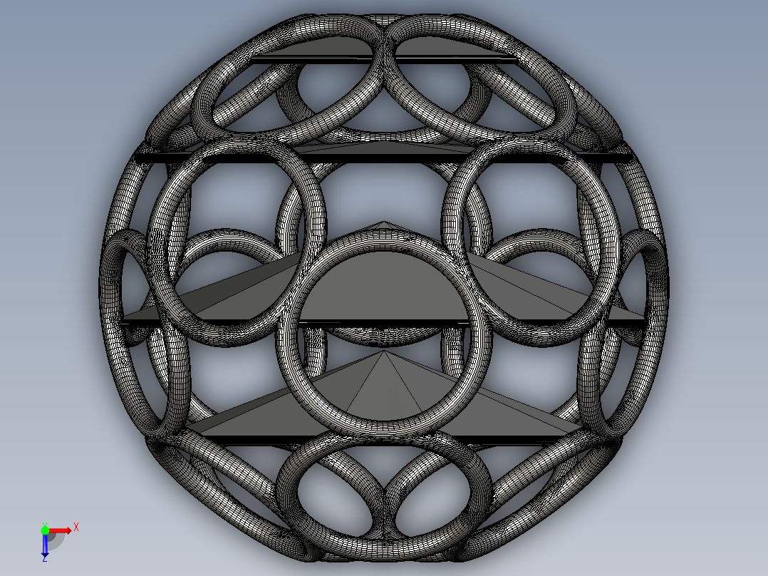 桌面收纳盒俯视图