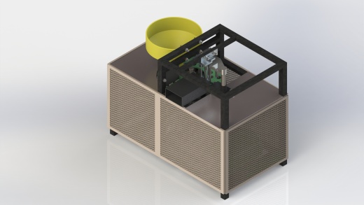 红枣去核机3d图纸+说明+仿真 SW非标设计 全自动红枣去核机3d模型缩略图