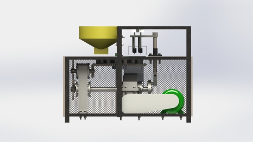 红枣去核机3d图纸+说明+仿真 SW非标设计 全自动红枣去核机3d模型缩略图